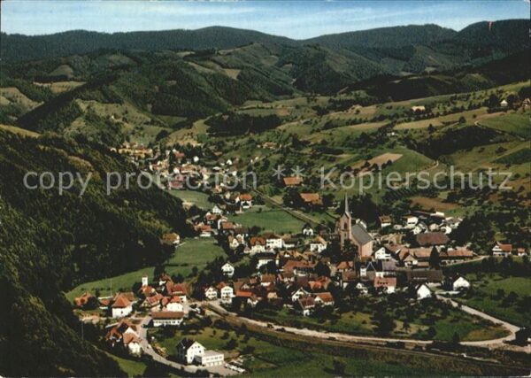 Oberharmersbach Fliegeraufnahme