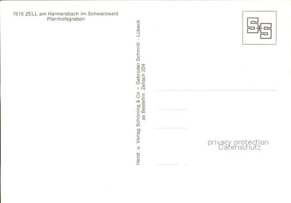 Zell Harmersbach Pfaffshofgraben – Bild 2