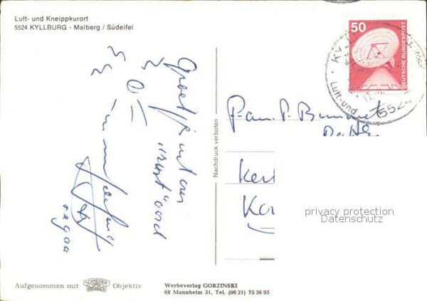 Kyllburg Rheinland-Pfalz Fliegeraufnahme – Bild 2
