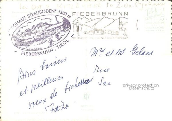 Fieberbrunn Tirol Berghaus Streuboden – Bild 2