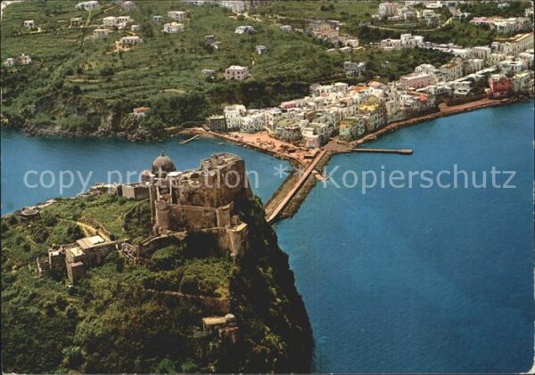 Ischia Fliegeraufnahme Schloss
