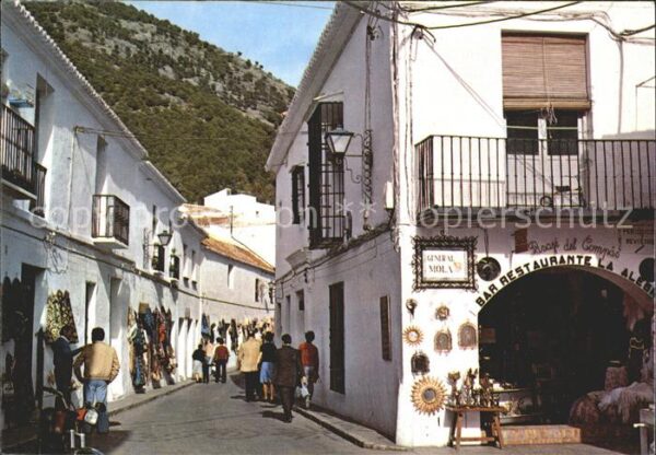 Mijas Typical Street