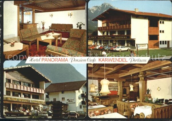 Pertisau Achensee Hotel Panorama Pension Cafe Karwendel