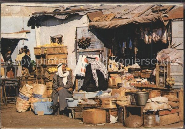 Jerusalem Yerushalayim Marktplatz