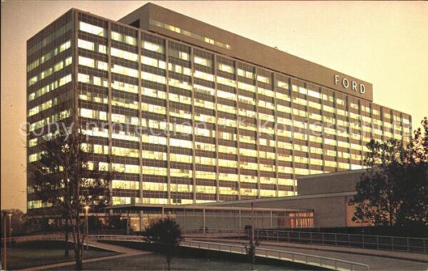 Dearborn Michigan Fort Motor Company Central Office Build