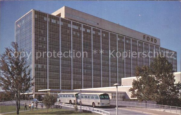 Dearborn Michigan Fort Motor Company Central Office Build