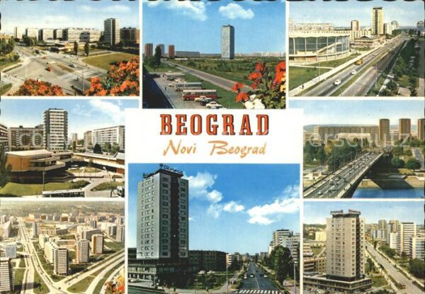 Beograd Belgrad Stadt und Teilansichten