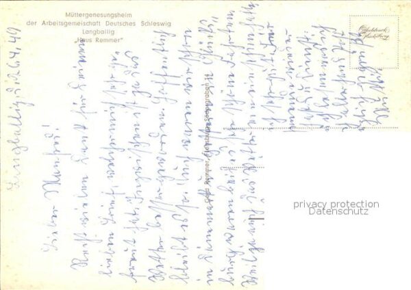 Langballig Müttergenesungsheim der AG Dt Schleswig – Bild 2