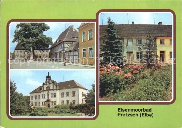 Pretzsch Elbe Markt Kinderheim Adolf Reichwein ehem S
