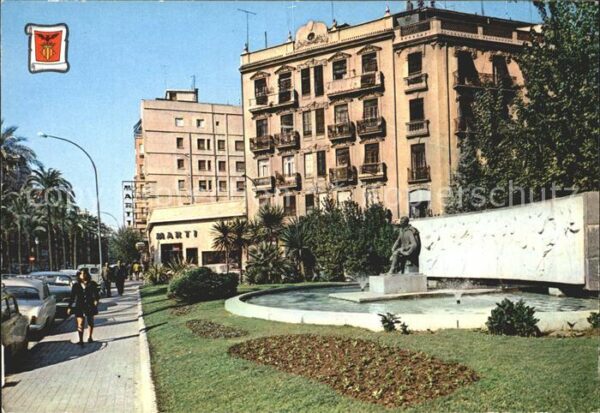 Valencia Valenciana Avda Jose Antonio Monumento al Maestro