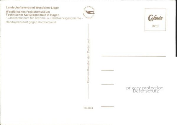 Hagen Westfalen Westfälisches Freilichtmuseum Handwerke – Bild 2