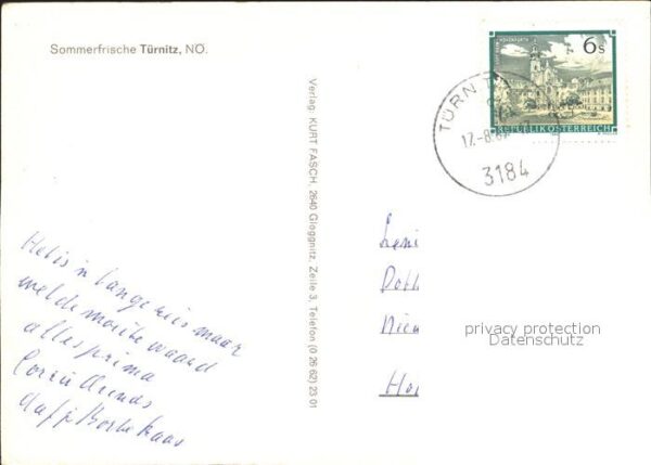 Tuernitz Niederoesterreich Total und Teilansicht Kirche Mühle – Bild 2