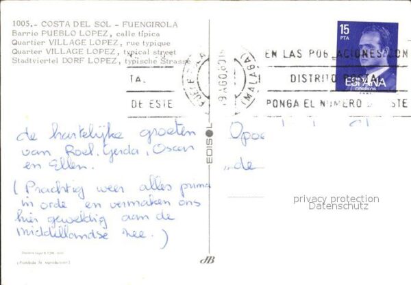 Fuengirola Barrio Pueblo Lopez calle tipica – Bild 2