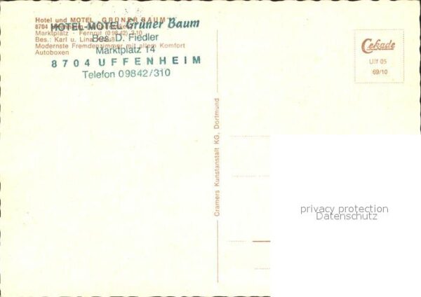 Uffenheim Kirchen Stadttor Hotel und Motel Grüner – Bild 2