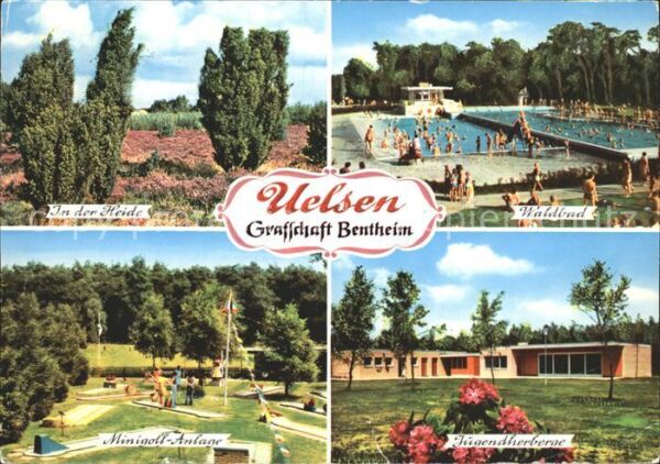Uelsen In der Heide Waldbad Minigolf Anlage Ju