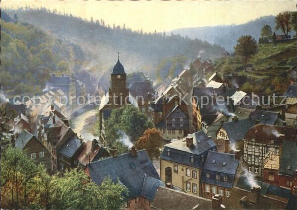 Monschau Ortsansicht