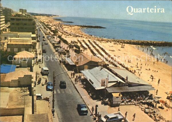 Quarteira Algarve Strandpartie