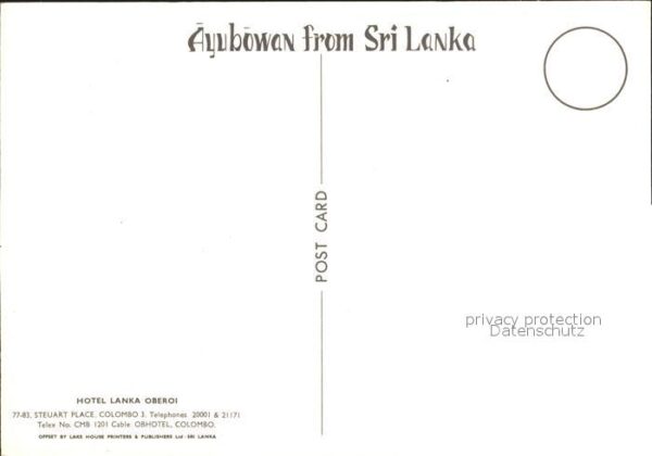 Sri Lanka Hotel Lanka Oberoi – Bild 2