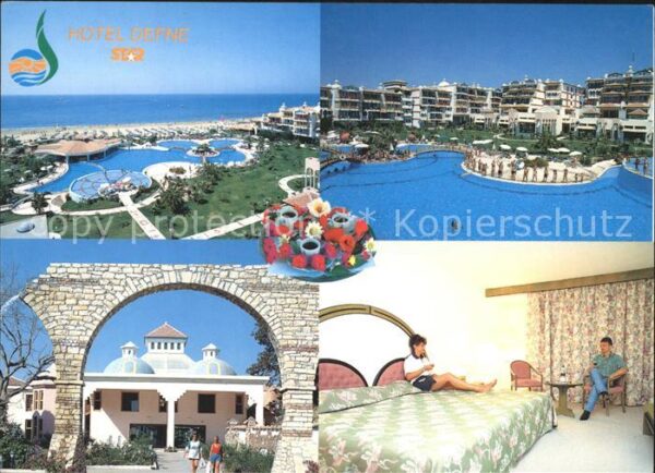 Antalya Hotel Defne Star Swimmingpool Torbogen