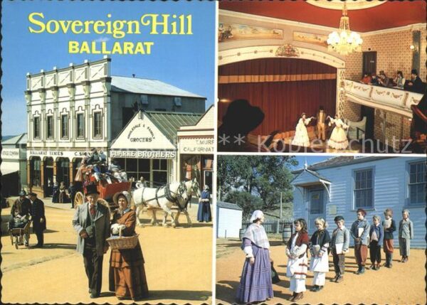 Ballarat Sovereign Hill Goldmining Township Main
