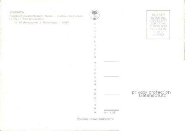 Swidnica Fragment Osiedla Mlodych Rynek studnia – Bild 2