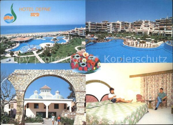 Antalya Hotel Defne Star Swimmingpool Torbogen