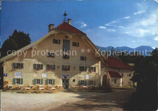 Weissbach Alpenstrasse Gasthaus Obermühle