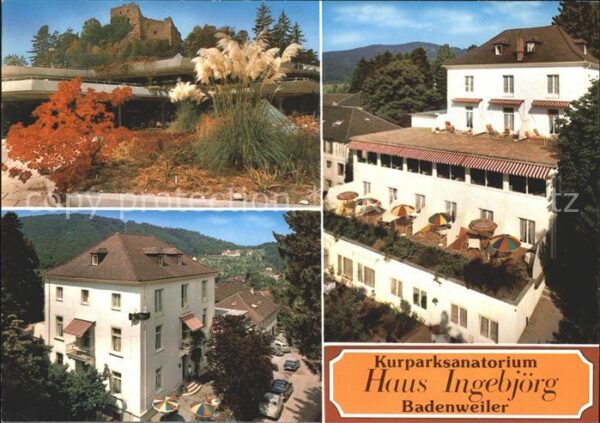 Badenweiler Kurparksanatorium Haus Ingebjörg Terras