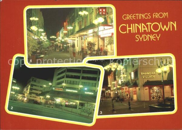 Sydney New South Wales Dixon Street Chinatown Gardens Intersec