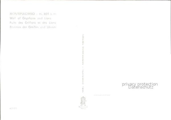 Montepulciano Pozzo dei Grifi e dei Leoni – Bild 2