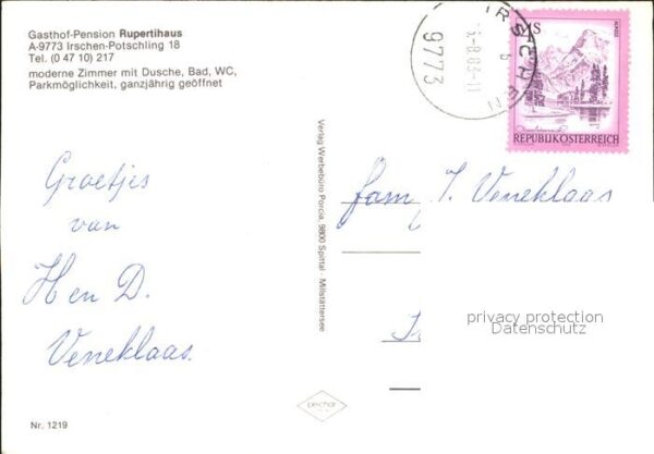 Irschen Gasthof Pension Rupertihaus Gastraum Sc – Bild 2