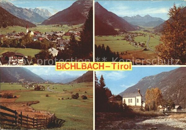 Bichlbach Total Panorama Kirche