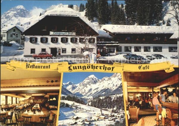 Lungoetz Annaberg Restaurant Cafe Lungötzerhof Gastraum B