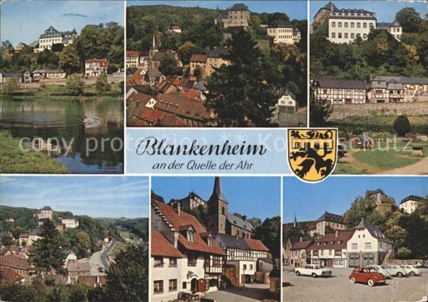 Blankenheim Ahr Orts und Teilansichten Ahrpartie