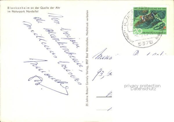 Blankenheim Ahr Orts und Teilansichten Ahrpartie – Bild 2