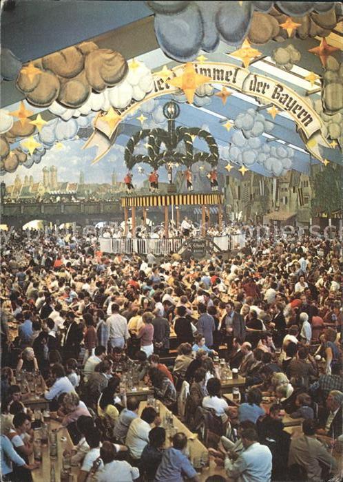 Muenchen Oktoberfest Bierzelt
