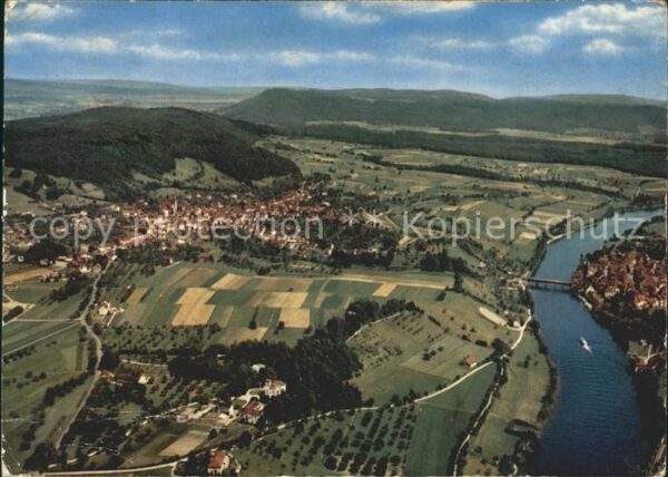 Gailingen mit Diessenhofen und Schloss Rheinburg