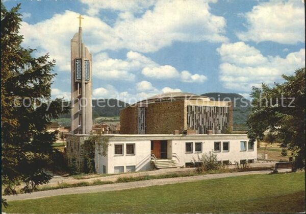 Saeckingen Rhein Heilig Kreuz Kirche und Pfarrkloster