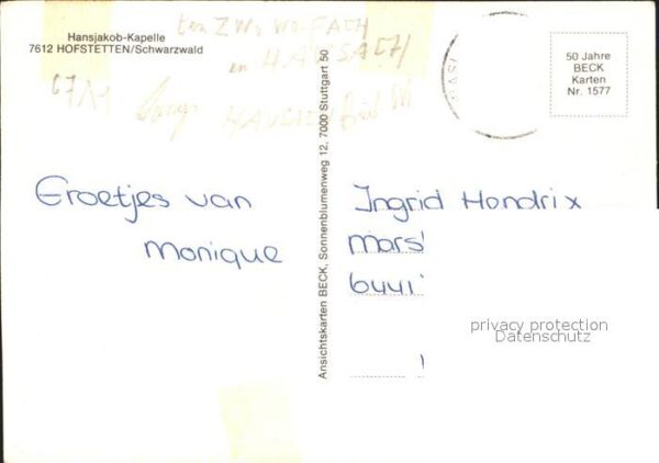 Hofstetten Kinzigtal Hansjakob Kapelle – Bild 2