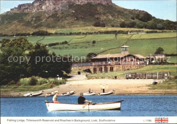 Leek Staffordshire Moorlands Fishing Lodge Tittersworth Reservoir an
