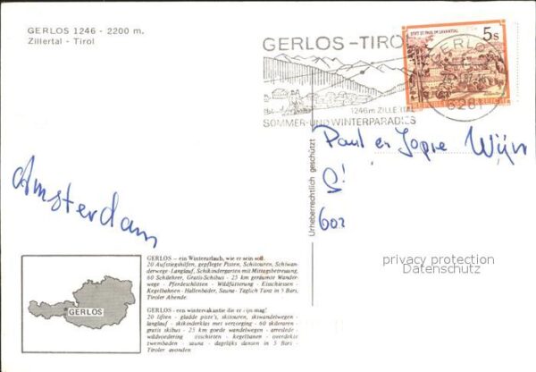 Gerlos Ortsansichten Pferdeschlitten Kirche Se – Bild 2