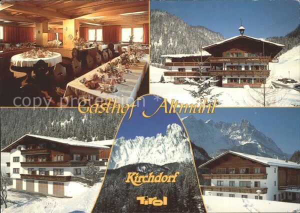 Kirchdorf Tirol Gasthof Altmühl Gastraum