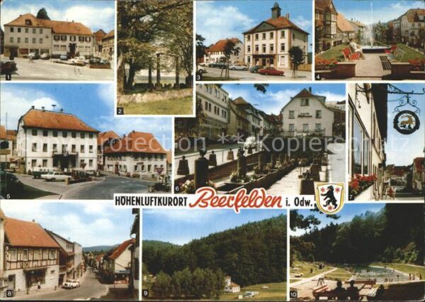 Beerfelden Odenwald Metzkeil Der Galgen Bürgerhaus Brunnen