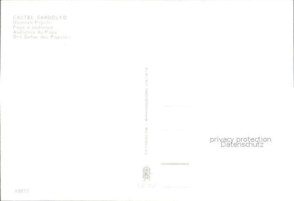 Castel Gandolfo Latium Udienza Papale – Bild 2