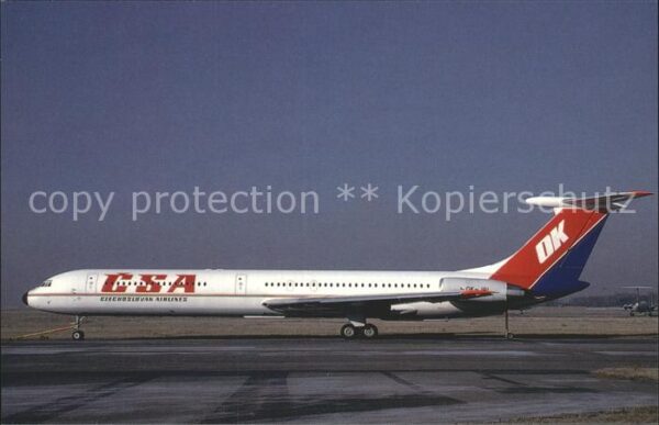 Flugzeuge Zivil CSA Illyshin 62M c/n 2932748 OK-JBI