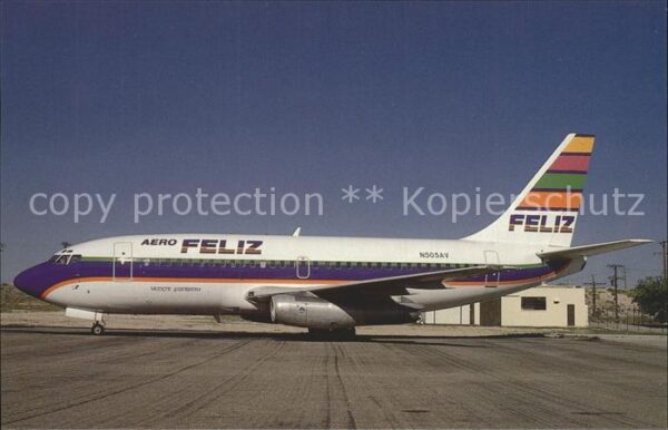 Flugzeuge Zivil Aero Feliz Boeing 737-281 c/n 20277 N50