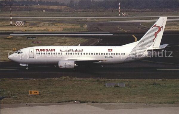 Flugzeuge Zivil Tunisair Boeing 737-349 c/n 24141 TS-IE