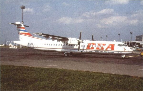Flugzeuge Zivil CSA ATR-72 OK-XFB c/n 297