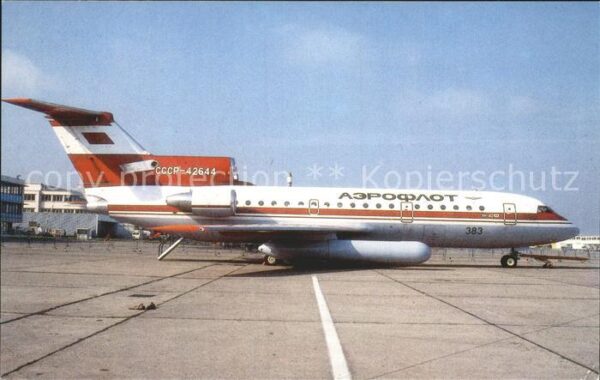 Flugzeuge Zivil Aeroflot Polar JAK-42F CCCP-42644