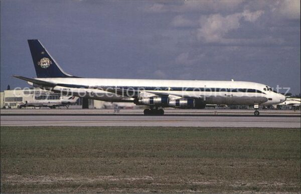 Flugzeuge Zivil BWIA Agro cs McD Douglas DC-8-51F c/n 4